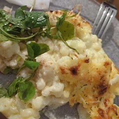 Added garlic powder and a dash of nutmeg. Delish ! 