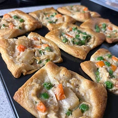 A little dry but not bad. Subbed the cream of chicken for cream of potato
