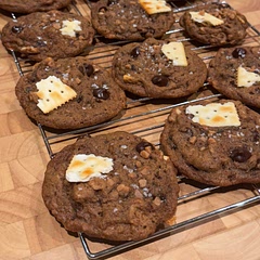 Absolutely INCREDIBLE. This cookie was such a hit. It turned out PERFECT! I used toffee bits instead as I had it on hand. The best cookies I’ve ever made!
