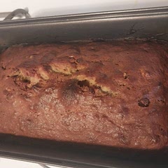 Added a half cup of chocolate chips and a half cup of chopped walnuts. Delicious!