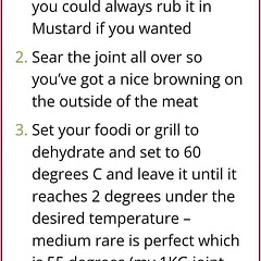 First part instructions