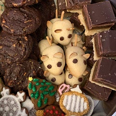 My little Christmas mice! These got the most compliments. Great flavor, so cute and really easy.