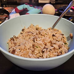 Very good! I used long grain white rice, so it's not exactly risotto, but it still was delicious. Thank you!