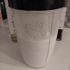 I used a splash of sugar free vanilla coffee creamer. This filled me up until lunchtime.