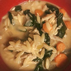 added chicken & used whole lemon (juice & zest) :)