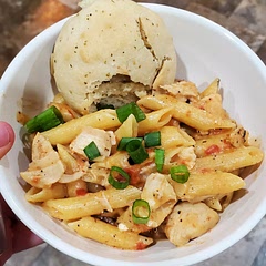 It was pretty good. My family liked it so that's a win. I added more broth and pasta than the recipe called for though