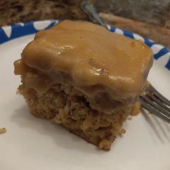 Made the cake exactly as directed but made a brown sugar frosting instead of the cream cheese and it was delicious.