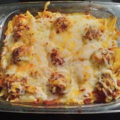 Used a different meatball recipe but the end result was great, approved by a picky husband and pickier kids. 