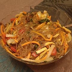 I liked it but the sauce was too sweet and I only used 1 tbsp sugar! Next time i would omit the dark soy sauce and the sugar completely to keep it savoury.