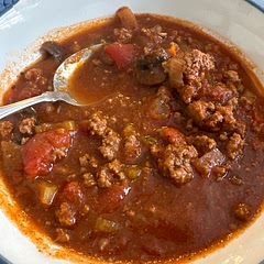Soup was delicious! We added peppers and mushrooms!