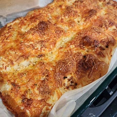 Absolutely amazing! I added Cheddar and parmesan cheese and garlic butter. 