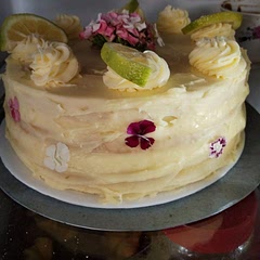 Other than the cakes being a little flat, it turned out great! My family loved it. 