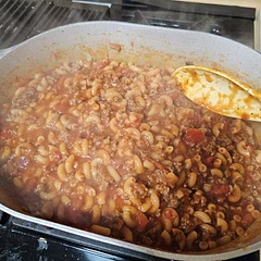 Family loved it!   It says 2 cups of uncooked noodles, just used the 16oz bag.  Sprinkle grated parmesean on!!
