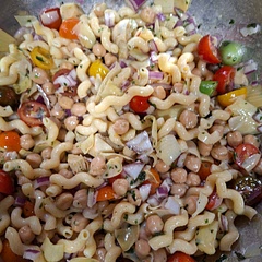 Very good! Added chickpea pasta and left out the capers because I'm not a fan. Turned out delicious. Served with as a side to our hamburger night. 