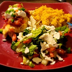 Amazing, this was so good! Added tumeric rice and a salad, so filling 😋