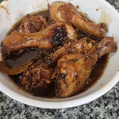 Pretty easy, just a bit too sweet for my taste. I'd cook this again, but with less sugar. Traditionally Pinoys don't put onions in chicken adobo, but I was surprised to see that onions worked in this dish.
