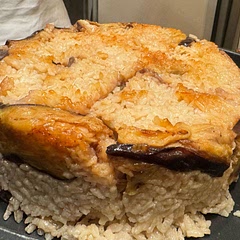 One of my favorite dishes 😍 I use two big eggplants and skip the rest of the veggies