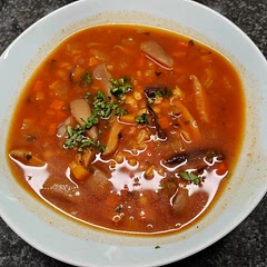 Tastes nice.. I added some lovage leaves as I really like the flavour 