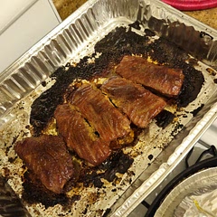 I used a different dry rub that included brown sugar and they turned out so good!