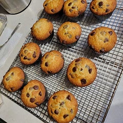 They turned out wonderfully! The tops are nice and crunchy and the flavor is wonderful. It was the perfect recipe for my snowy morning.
