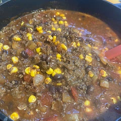 Currently home with a sick child so was looking for something easy to make with what I already have in the pantry. I had to substitute a few ingredients but I feel confident it will turn out pretty good.

Haven’t eaten any yet, will update once I do.
