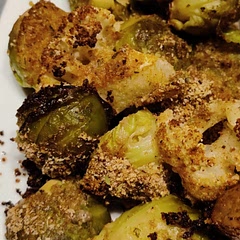 did it with cauliflower and brussel sprouts. 