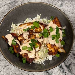 This was delicious! Very easy to throw together. Don’t forget to add the rice even though it’s not listed in the ingredients!