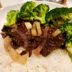 I used a cheap cut of meat - beef hanger skirt. I tenderised my beef first with bi-carb soda. Then I followed the instant pot recipe here and the beef was tender! The sauce in the recipe is really good too 👍