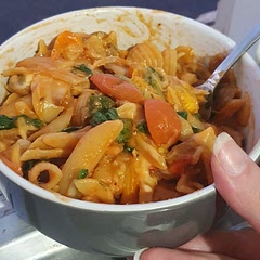 I added some cheese, mixed herbs and crushed garlic made it taste really delicious 