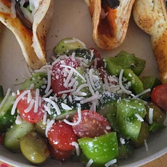 This was so delicious! I added a little white wine vinegar and then sprinkled vegan parmesan on top because I was afraid it would be bland as is. It paired perfectly with our Pizza Tacos.