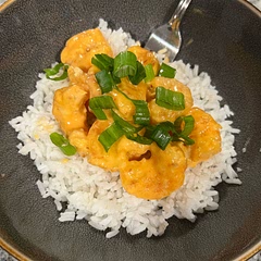 Delicious! I served mine over rice and added green onions
