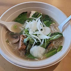 Love the authentic taste of a vegan Pho. 