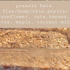 I'd like to experiment with different nuts, dried and/or dehydrated fruits 
my little loves these! 