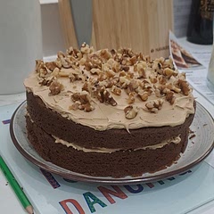 Be careful with your oven timings as its coffee and you won't tell from colour alone. It is best to look for the gap between the edge of the sponge and the tin to tell you when it's baked (as well as the bounce back).
Delicious recipe, I added a slightly higher concentration of coffee for taste since I love it!