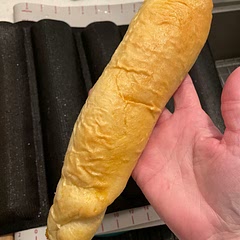 I need to work on my dough rolling for this one but the texture of the finished loaves is just perfect! Tender with a little bit of chew that we all love.  My family has already asked me to make more. 10/10⭐️
