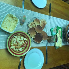 ok lo hicimos con mi mejor amiga y son lo mejor que probé (capaz sea porque ella cocina delicioso) aparte complementado con manteca y/o miel 😋