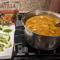 This was delicious, I'll probably double it next time. I definitely recommend tortilla strips as well
Edit: I doubled it!! 