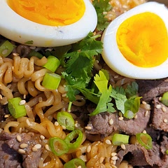 Just like it says easy and quick. I added leftover steak and tried (failed) making a soft boiled egg. 