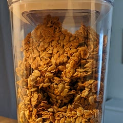 I will add less salt next time, but I used salted sunflower kernels, so that was my fault. It's still very good. I will eat with fruit and Greek yogurt. 