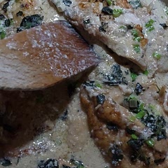 Creamy and delicious! Added some basil and green onion, tastes great,thanx!
