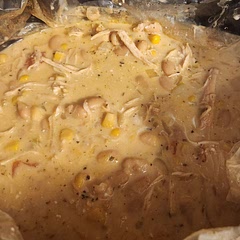 Crockpot success! Very tasty. Added avocado, hot sauce, light sour cream, some FF cheddar and jalapeno slices. Made some cornbread for the side. Solid dinner