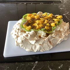 So easy to make and making the meringue ahead is such a bonus. The only drawback is that it needs to be eaten the day you assemble it……..or is that a drawback.