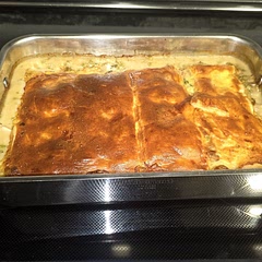 I would use regular pie crust next time. But the filling was excellent! I added a little minced ginger to suit my taste. Pretty long prep to plate time but once a month is worth it.