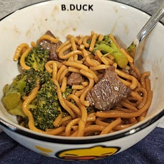 I made this with chow mein noodles and it was delicious! 