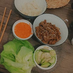 I used honey instead of brown sugar and it was delicious! Paired it with cucumber in the same sauce that's used for the meat. 