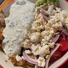 I skipped the olives because I’m not a fan of them but this dish is INCREDIBLE!  My five year old even loved it! I will be making again and probably frequently.