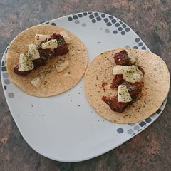 Felt like it was missing some type of salsa along with the tofu. Tasty still.
