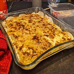 Delicious recipe, don't forget to put salt in the middle of the recipe!

I added some sweet potatoes and went super well with. ❤️
