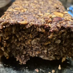 This is SO tasty and very nutritious. I tried my first piece with a little honey. Will definitely make again. Gluten free too.