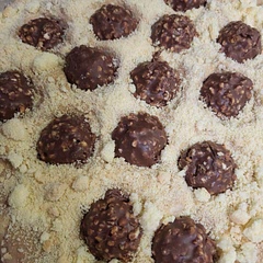 Subbed in ferrero rocher, and crossing fingers it comes out of the fridge being super tasty after an overnight soak!
